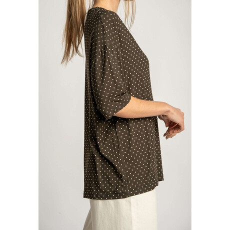 Remeron Lunares Chocolate