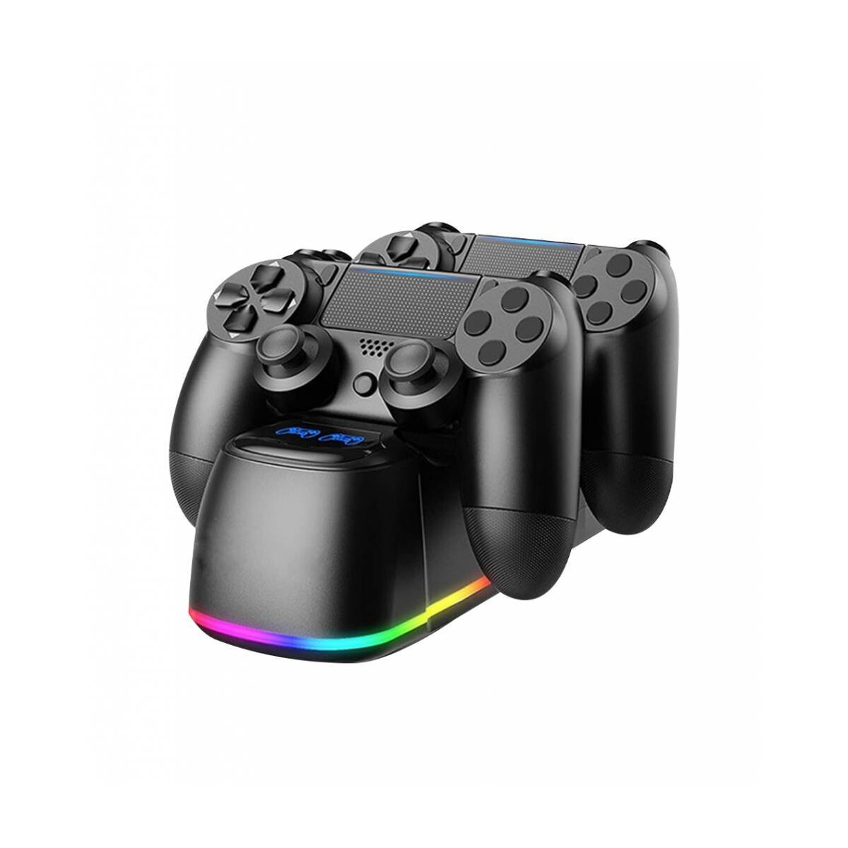 Estación de Carga Ledstar para Joystick PS4 MIMD-413 RGB 