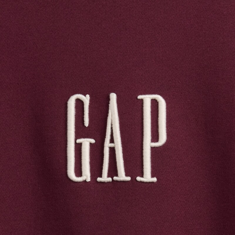 CORP LOGO CREW TUSCAN RED