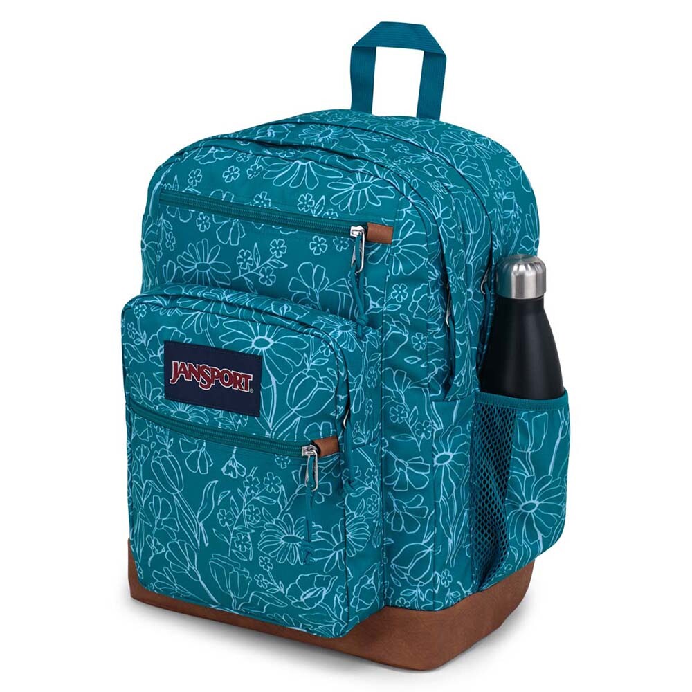 Mochila Cool Student - Unisex Delightful Daisies Green