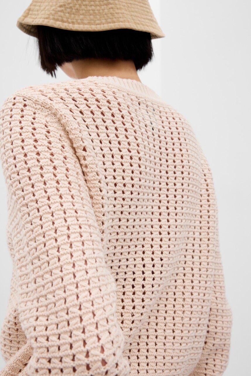 Buzo Crochet Mujer Chino