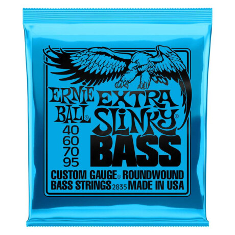 Encordado Bajo Ernie Ball Slinky Extra .040-.095