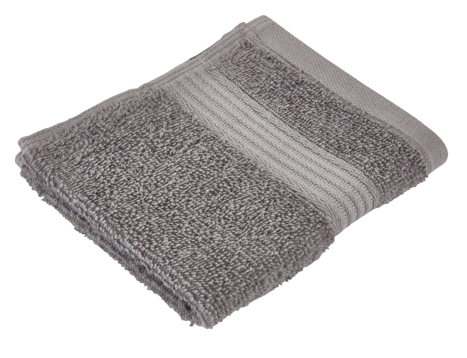 Toalla de tocador KARLSTAD 28x30 gris 