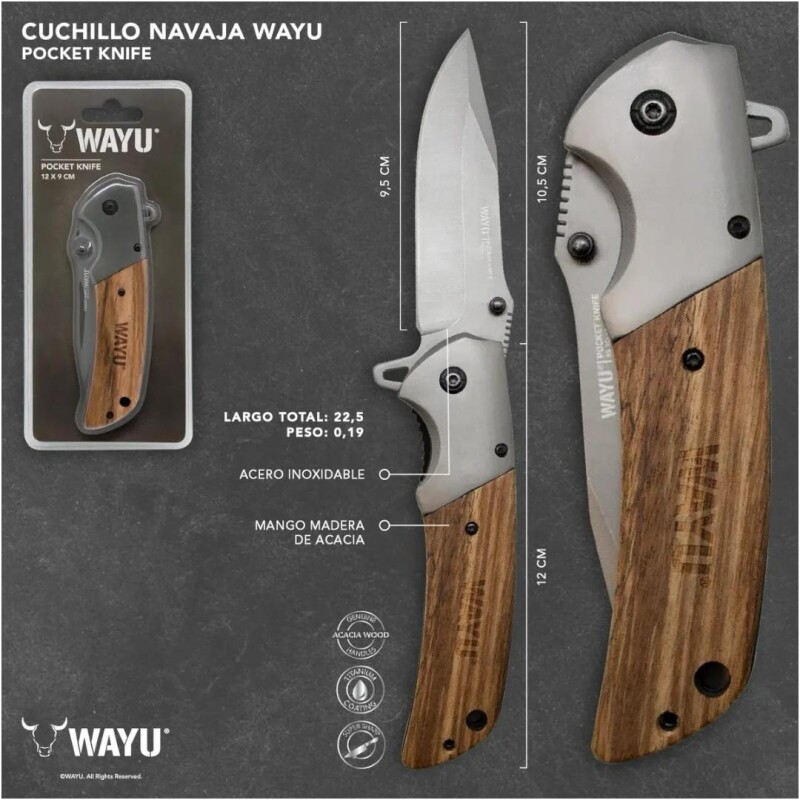 Cuchillo Navaja Táctica Wayu Premium Pocket Knife Cuchillo Navaja Táctica Wayu Premium Pocket Knife