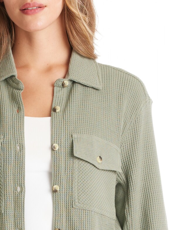 Sobrecamisa Texturada VERDE