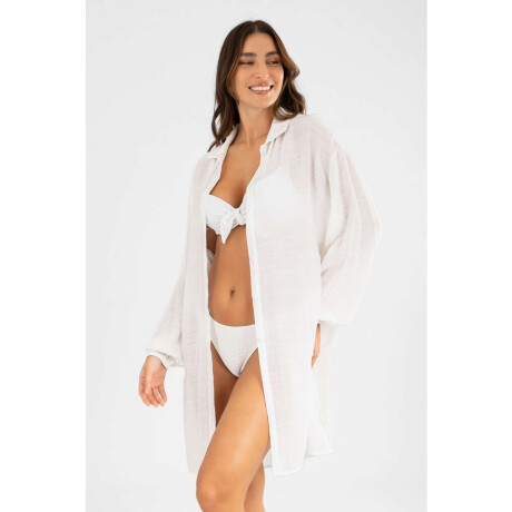 Camisola satin Blanco