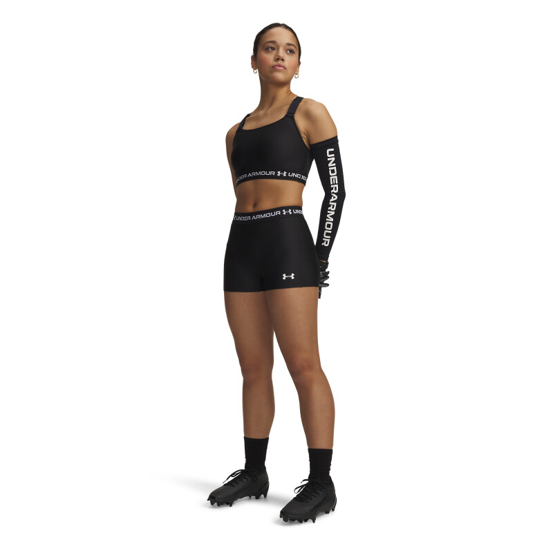 SHORT UNDER ARMOUR HEATGEAR SHORTY de Mujer - 6010725-008 Negro