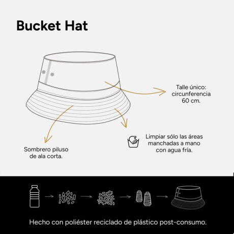 Gorro Piluso Martha Costa Bucket - Gris Gorro Piluso Martha Costa Bucket - Gris