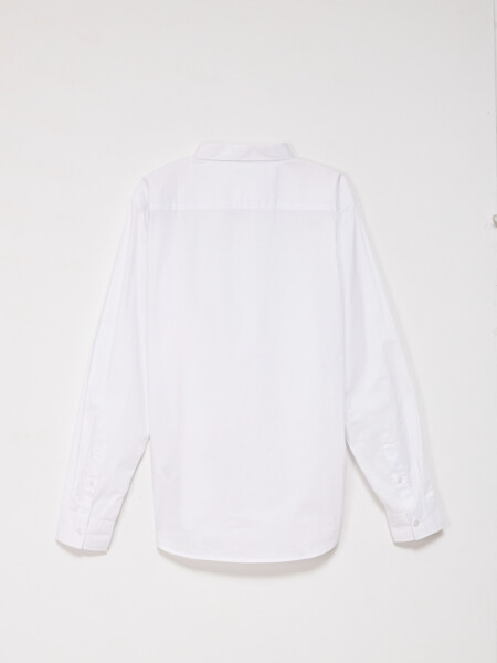 Camisa Manga Larga Blanco