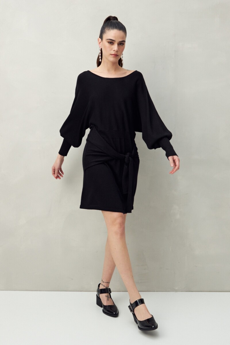 VESTIDO MAX Negro
