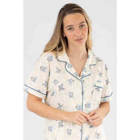 Style stitch americano Marfil