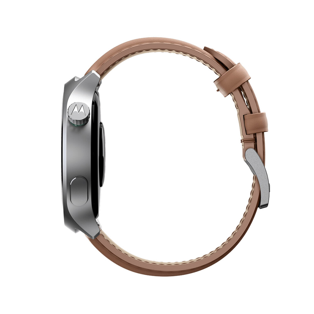 Smartwatch Motorola Moto Watch Cuero Mocha Mousse