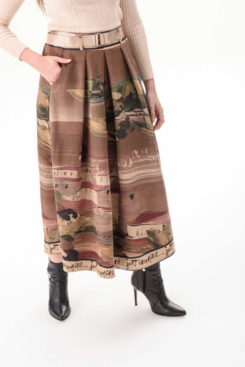 Falda Essence - Beige 