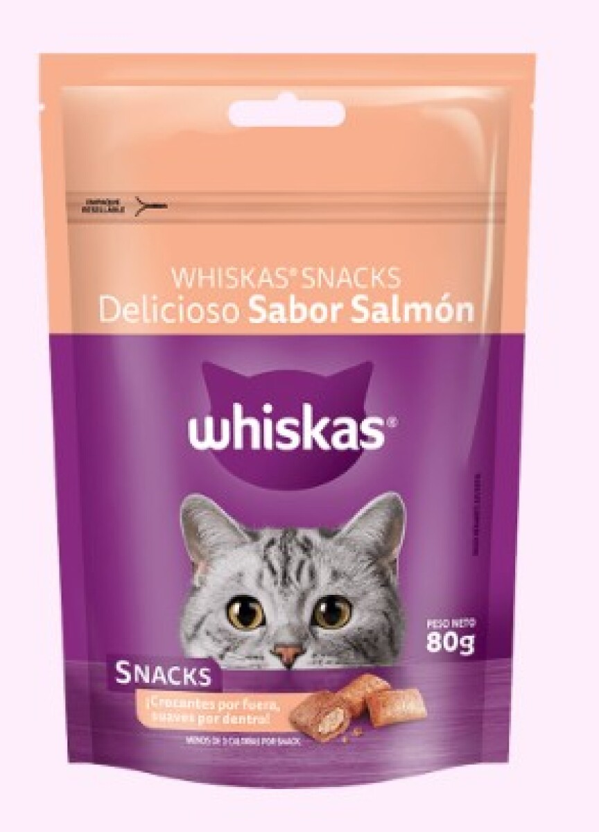 WHISKAS SNACKS SALMON 80GR 
