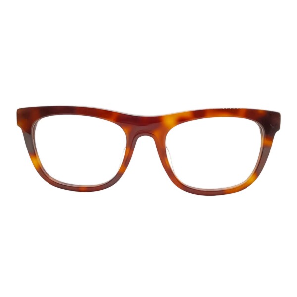 Tipo: Lente de receta. Marca: KENZO. Material: Acetato. Color: Marron combinado con betas en color negro. Calibre: Mediano. marróncombinado
