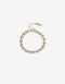 Pulseras Flexibles Metal Pulsera Flexible Metal Corazones - Dorado