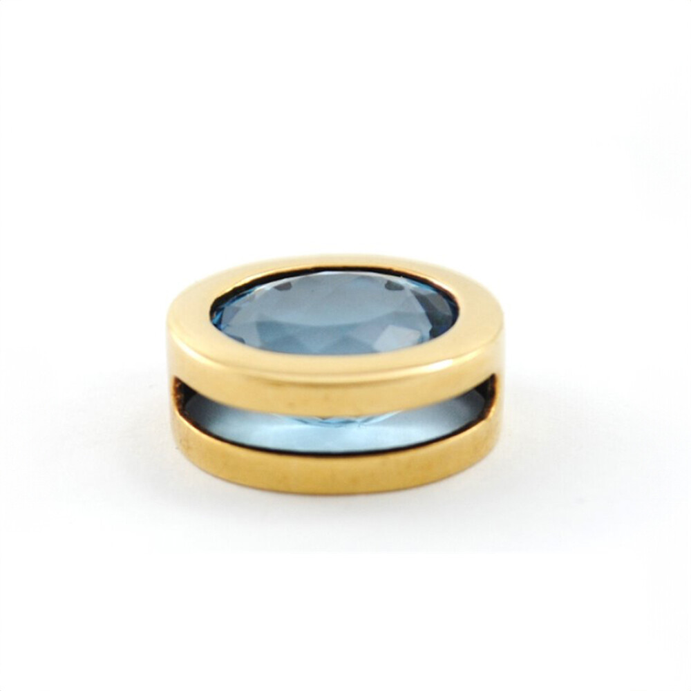Dije Oro 18 K Con Topacio Dije Oro 18 K Con Topacio