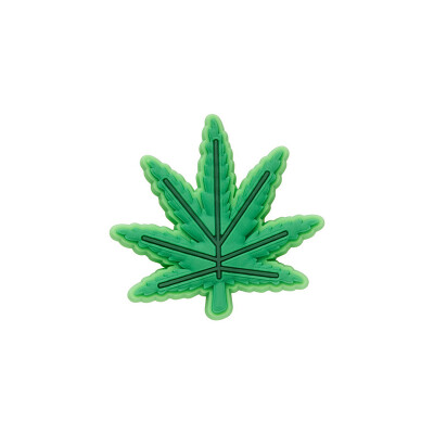 Jibbitz™ Charm Hemp Leaf Multicolor