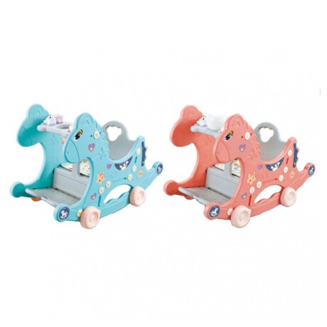 Caballito Balancín Mecedor Plástico 309 ROSA