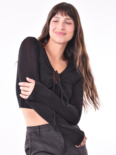 REMERA NULA NEGRO
