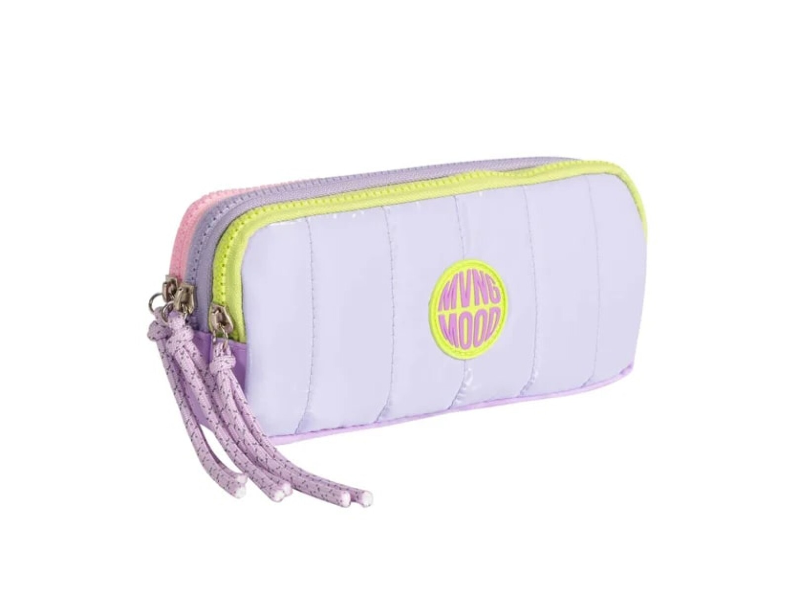 Cartuchera Mooving 3 cierres - Lila 