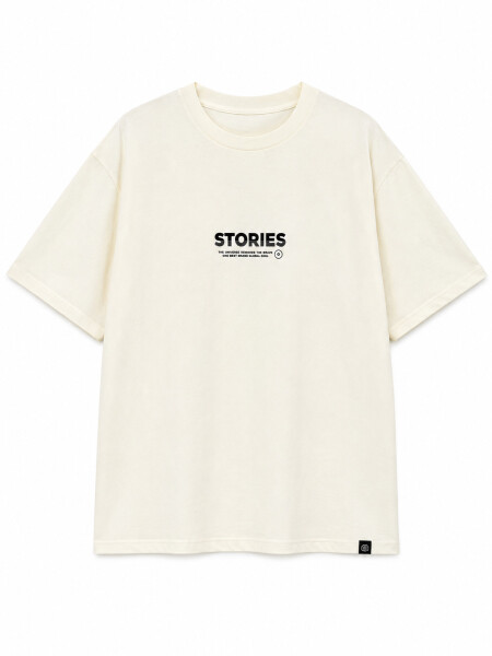 REMERA NAUPLIA PRINTED III CRUDO