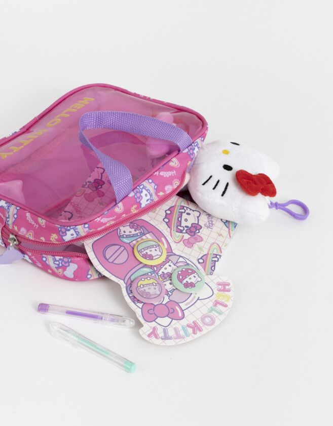 Librería Sets Set De Librería En Cartera "hello Kitty" - Fucsia Claro