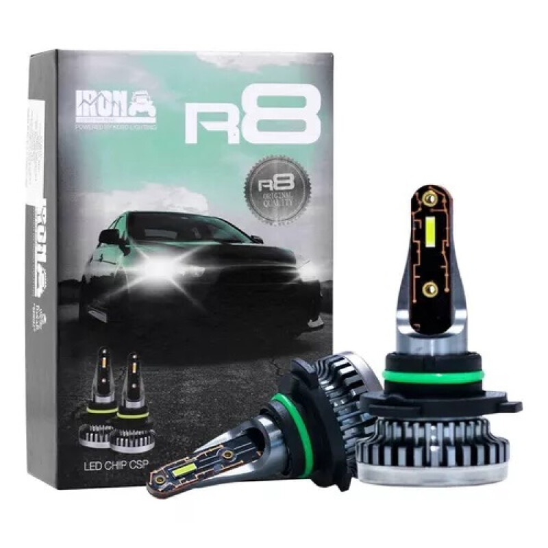 KIT LED H27 V10 4 CARAS 56.000LM - 6500K Kit Led H27 V10 4 Caras 56.000lm - 6500k
