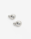 Aros Pasantes Metal Aros Pasantes Meta Bold - Plateado Rodio