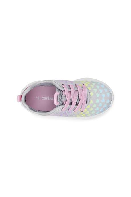 Championes creek con luces y diseño corazones Sin color