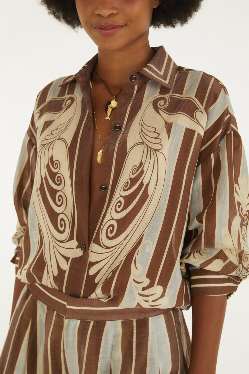 CAMISA Marron