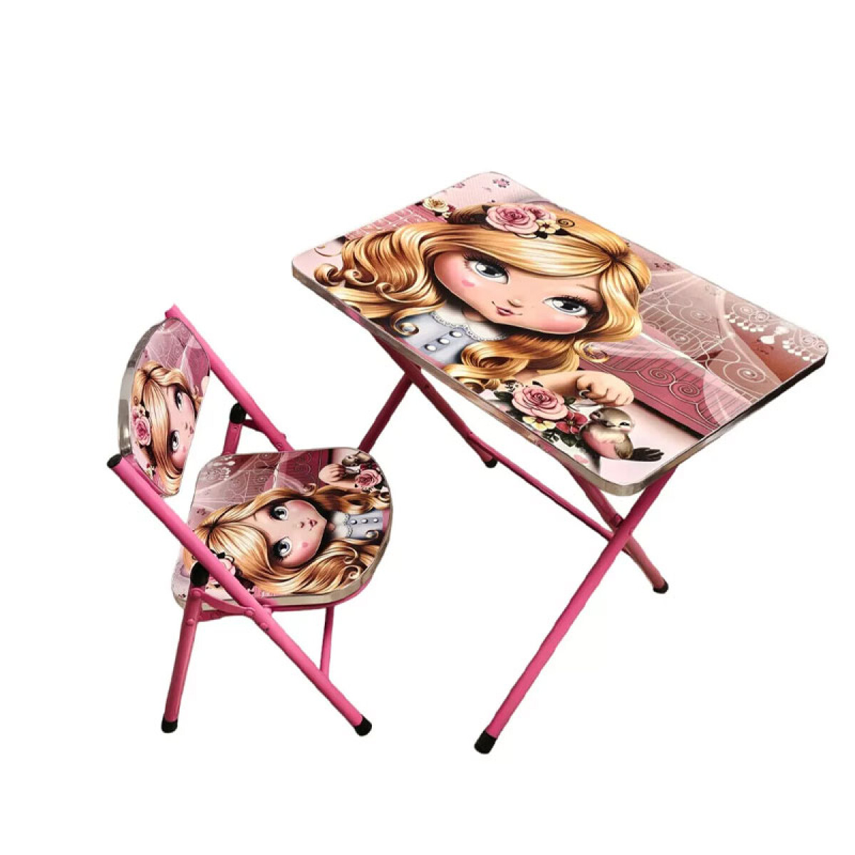 Set de silla y escritorio para estudiar - Set De Silla Y Escritorio Para Estudiar 