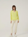 Blusa Aus Amarillo Claro