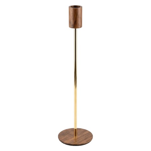 PORTA VELA MARRON/DORADO GDE Unica