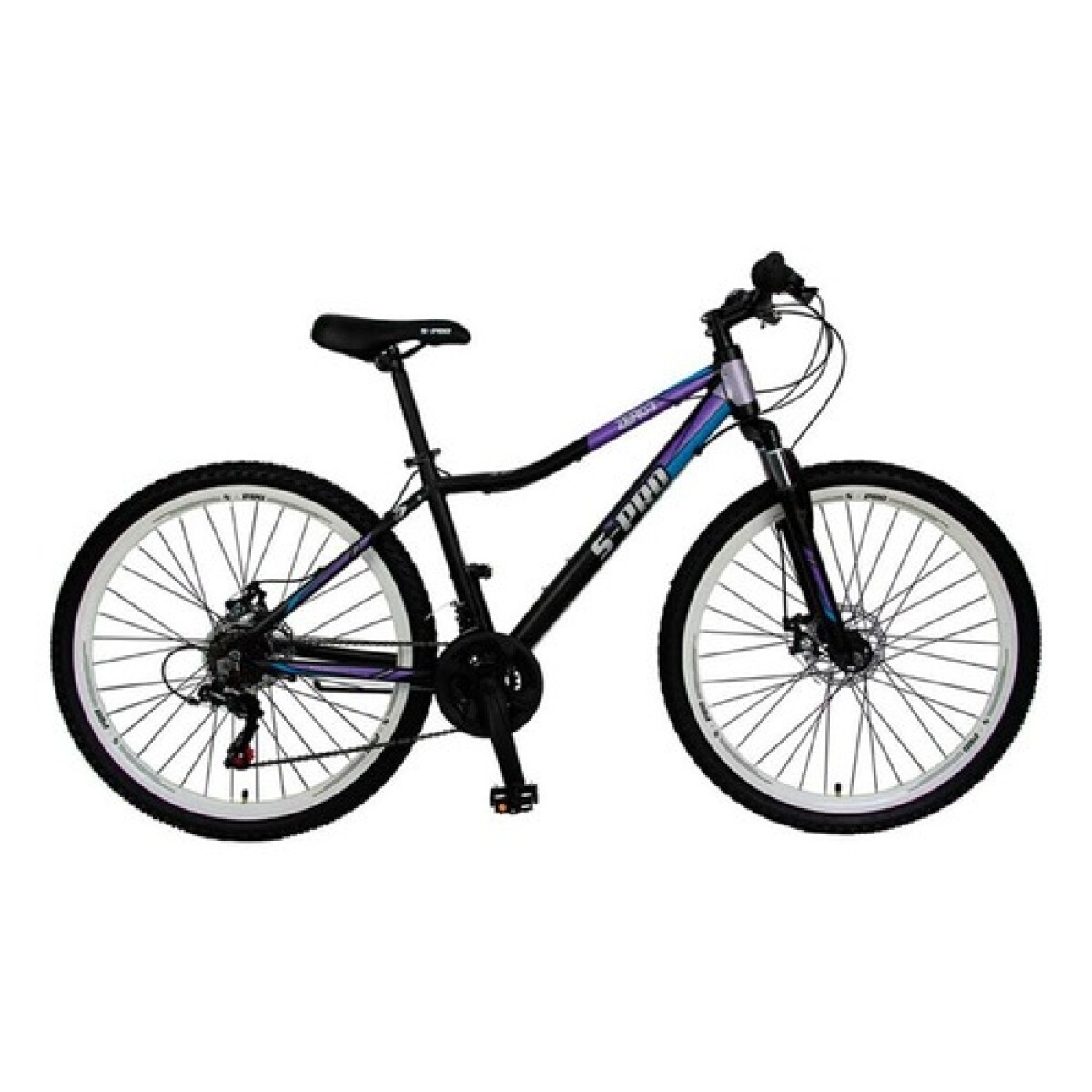 Bicicleta montaña S-PRO Zero 3 Lady rodado 27.5 Shimano 21 cambios y frenos de disco - Violeta 