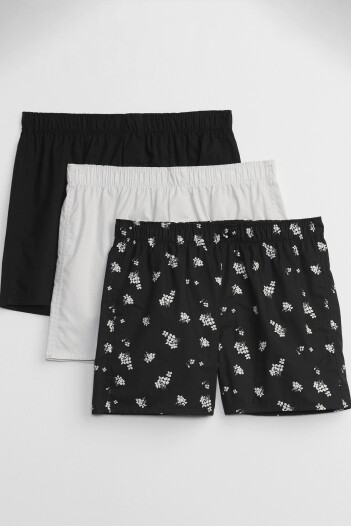 Calzoncillos Pack X3 Hombre True Black Multi