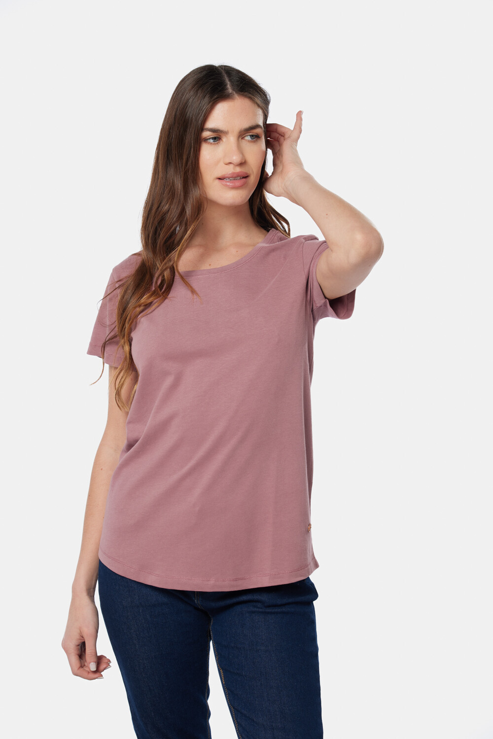 REMERA LISA Rosado