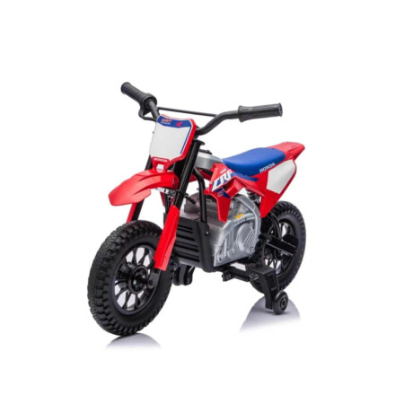 Motocross Honda Infantil A Bateria Rojo