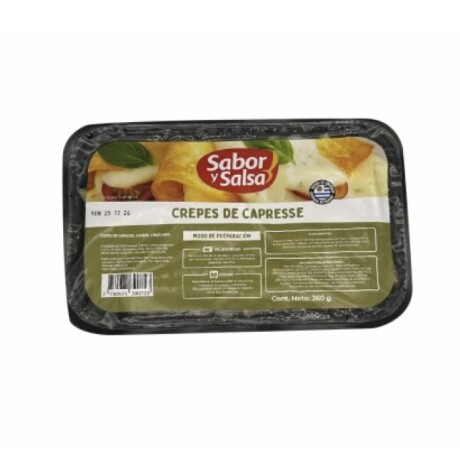 CREPES CAPRESSE CON SALSA 360G CREPES CAPRESSE CON SALSA 360G