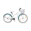 Bicicleta Mystic - Rodado 24 - Baccio Blanca / Turquesa