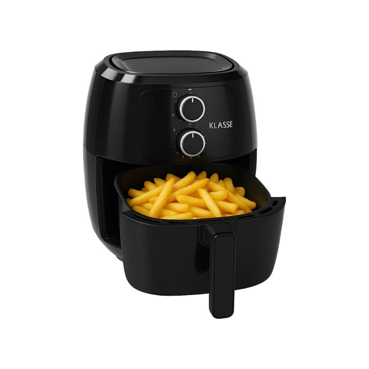 Freidora sin aceite de aire Klasse | Capacidad 4,2 Lts.| Color negro 