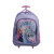 Mochila Infantil Frozen con Carro Jacquard Grande 40 x 30 cm LILA