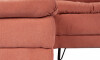 Sillón Cama con Chaise Izquierdo y derecho - Nice Terracota Steel