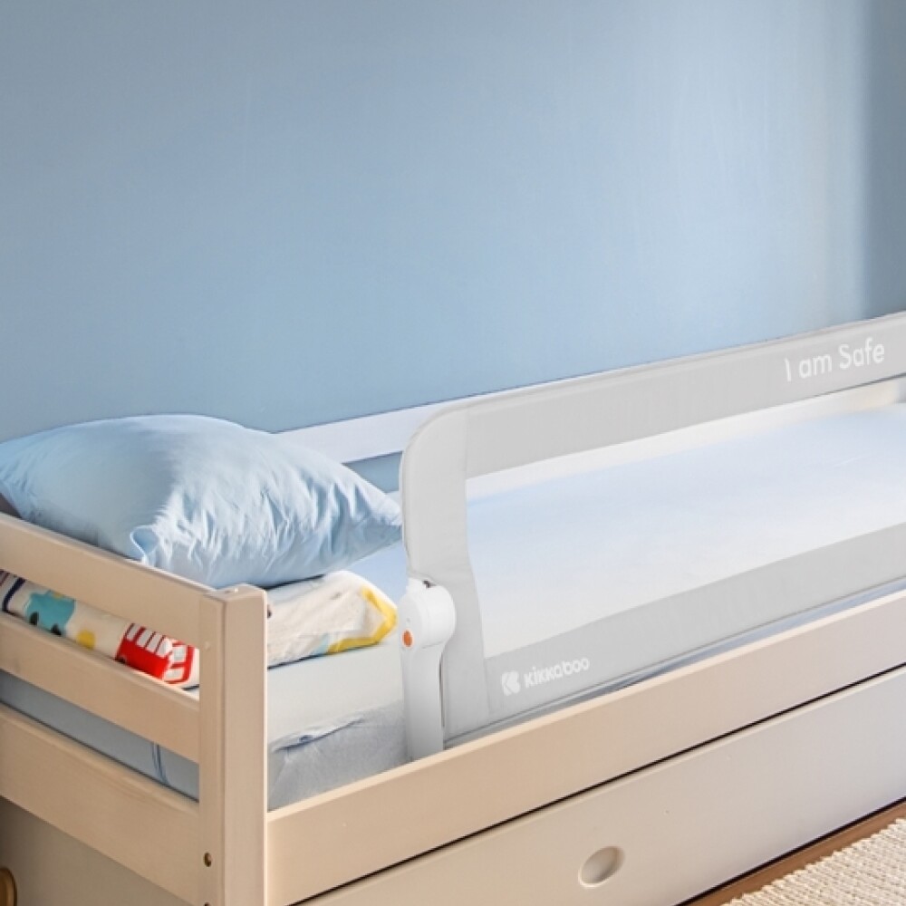 Baranda cama I AM SAFE KIKKABOO gris 150cms Baranda cama I AM SAFE KIKKABOO gris 150cms