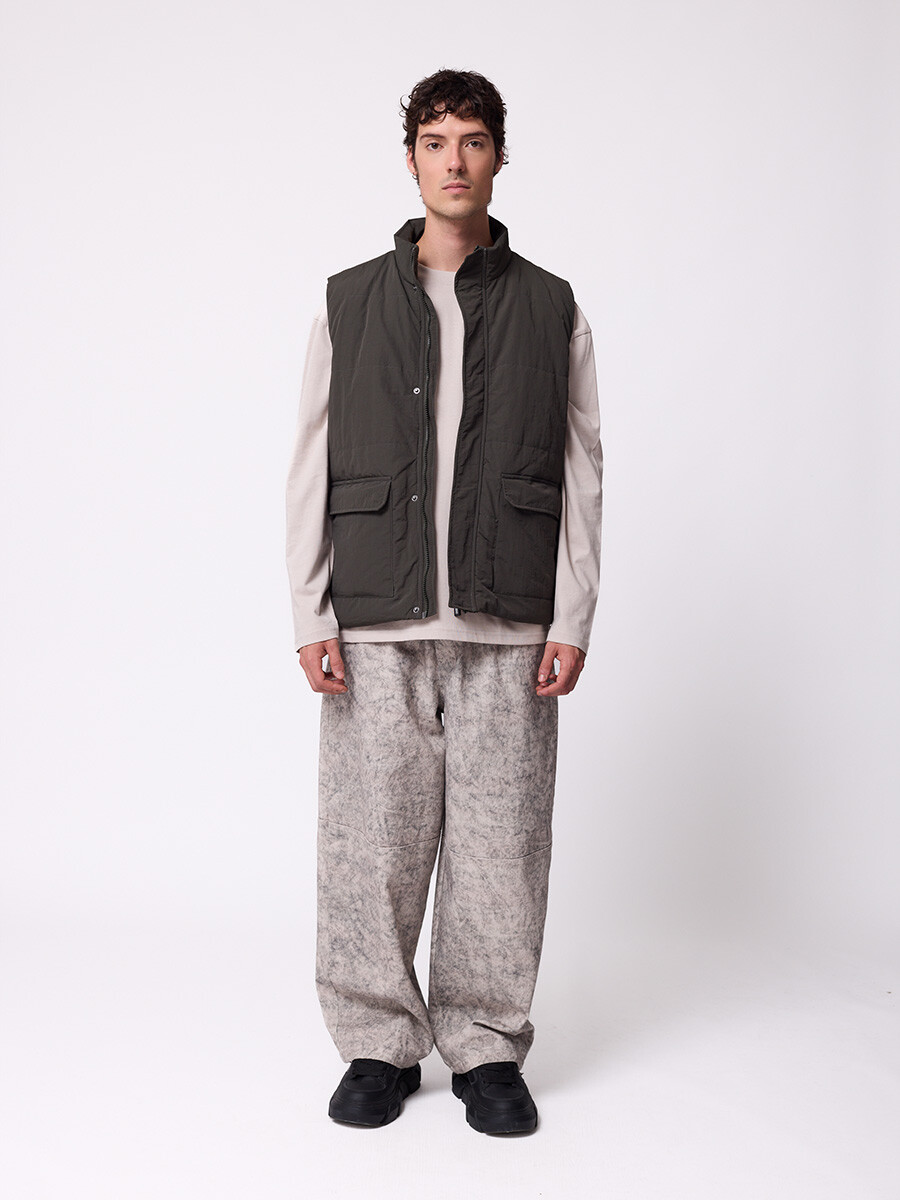 T-SHIRT M/L BRISOL DIXIE Gris Piedra