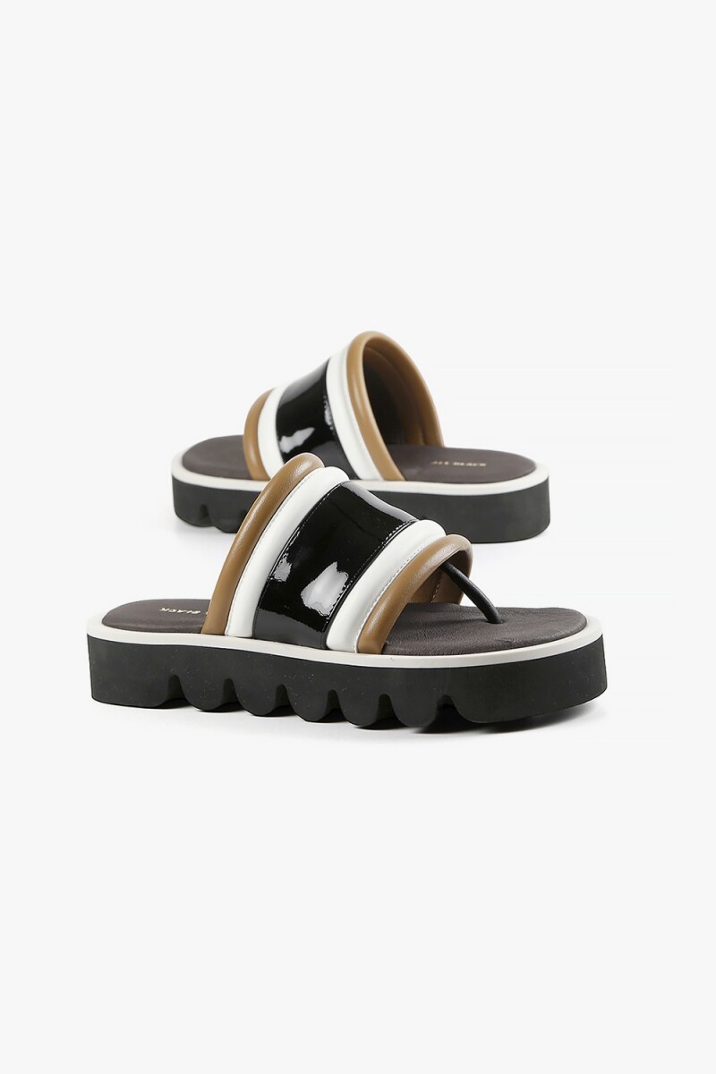 SANDALIA BOLD BAND Negro