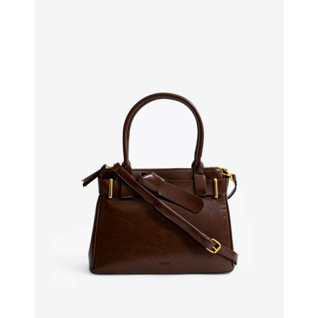 Cartera City Chocolate Marron Suela