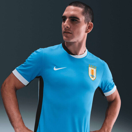 Remera Titular Uruguay Nike Stadium de Hombre Azul
