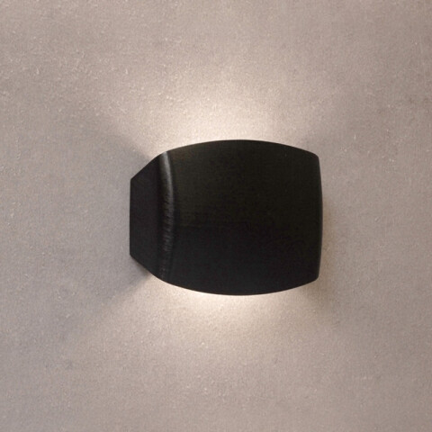 Aplique LED bidirecc. negro IP55 R7S inc ABRAM150 FL0926