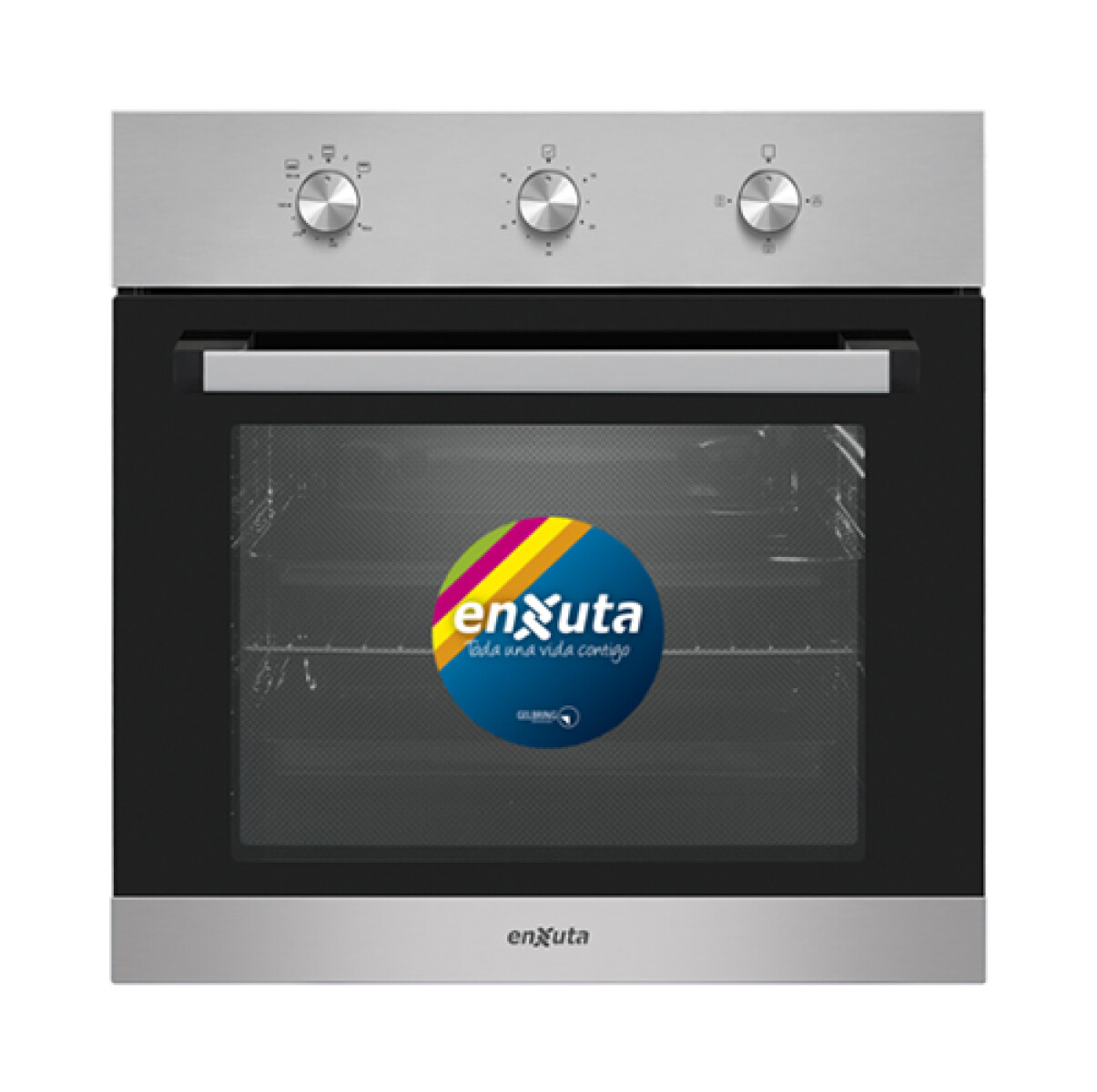 HORNO ENXUTA A GAS DE EMPOTRAR HEENXG5500 INOX. - Sin color 